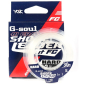Леска флюорокарбоновая YGK G-Soul Hi Grade Hard 30 м 19llb
