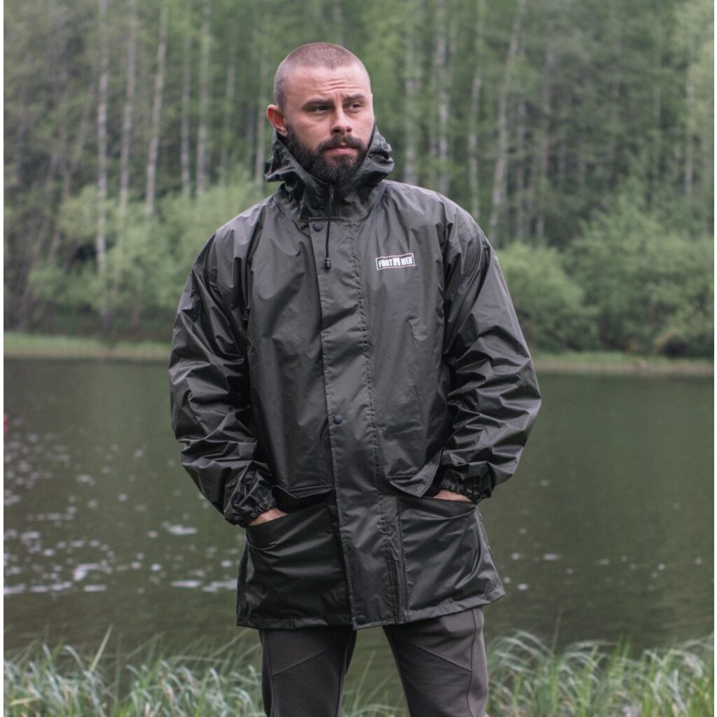 Куртка рыбацкая Пласттрейд из нейлона FortMen 52-54 Куртка рыбацкая Пласттрейд из нейлона FortMen 52-54